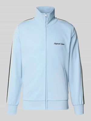 Bluza dresowa z kołnierzem stojącym model 'COTEDAZUR' jack & jones