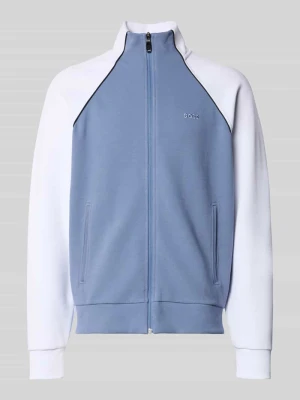 Bluza dresowa z mieszanki bawełny o kroju regular fit model 'JOIN SKAZ' BOSS Green