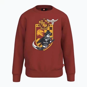 Bluza dziecięca LEGO Lwstorm 104 dark red