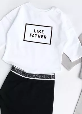 Bluza dziecięca "like father"