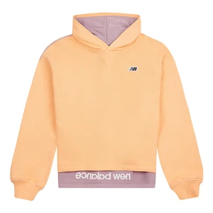 Bluza dziecięca New Balance LAKG0040PAE – pomarańczowa