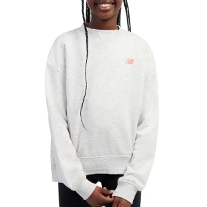 Bluza dziecięca New Balance LAKG0205AHH - szara