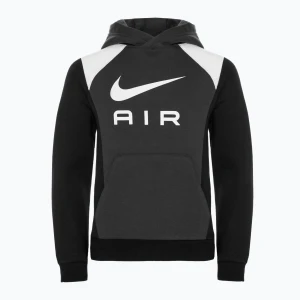 Bluza dziecięca Nike Air Hoodie anthracite/black/ white/white