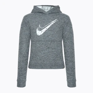 Bluza dziecięca Nike Multi Stain Repel Therma-FIT black/ light smoke grey/ heather/ white