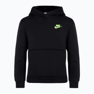 Bluza dziecięca Nike Sportswear Club Fleece black/yellow