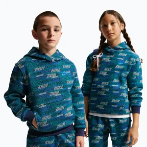 Bluza dziecięca Nike Sportswear Club Fleece bright spruce / midnight navy / game royal Niebieski