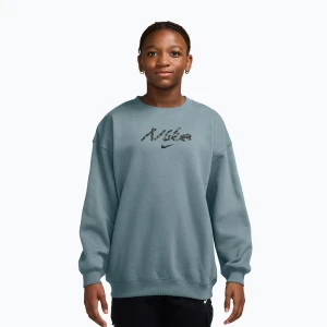 Bluza dziecięca Nike Sportswear Studio mineral slate Niebieski