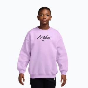 Bluza dziecięca Nike Sportswear Studio violet star