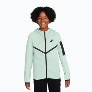 Bluza dziecięca Nike Sportswear Tech Fleece Full Zip barely green/black/black
