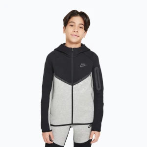 Bluza dziecięca Nike Sportswear Tech Fleece Full Zip dark grey heather/black/black/black