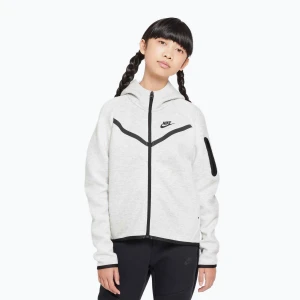 Bluza dziecięca Nike Sportswear Tech Fleece light grey/heather/black/black
