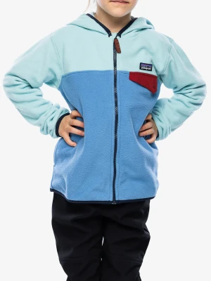 Bluza dziecięca Patagonia Micro D Snap-T Jacket - blue bird