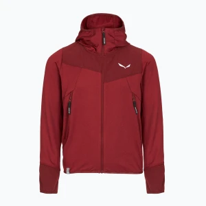 Bluza dziecięca Salewa Agner Melange PL FZ Hoody syrah