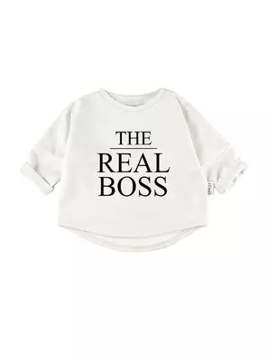 Bluza dziecięca "the real boss"