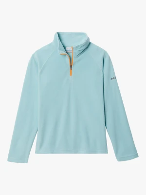 Bluza dziewczęca Columbia Glacial Fleece Half Zip - aqua haze/sunset peach