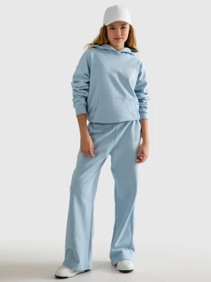 Bluza dziewczęca z kapturem błękitna Michelle 401/ Longencja 401 BIG STAR