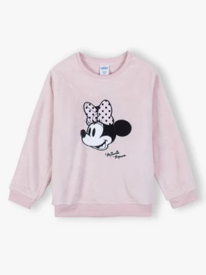 Bluza dziewczęca z Myszką Minnie - różowa
