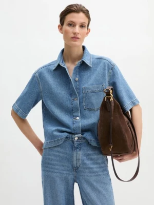 Zdjęcie produktu Bluza dżinsowa o luźnym kroju Marc O'Polo modrá