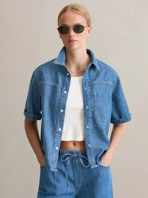Bluza dżinsowa o regularnym kroju Marc O'Polo