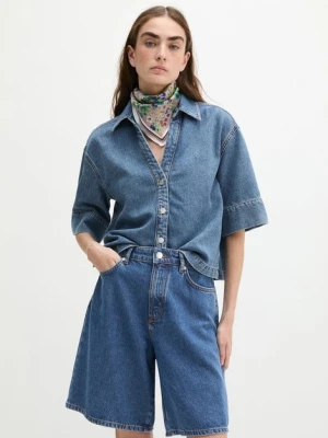Bluza dżinsowa o regularnym kroju Marc O'Polo modrá