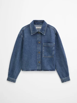 Bluza dżinsowa o regularnym kroju Marc O'Polo modrá