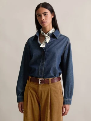 Bluza dżinsowa o regularnym kroju Marc O'Polo modrá