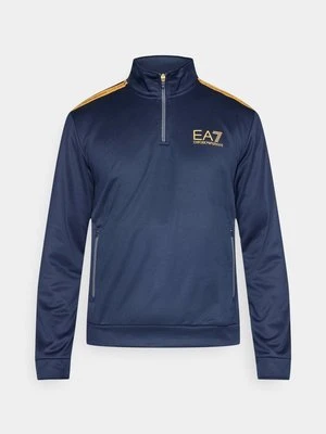 Bluza EA7 Emporio Armani niebieski