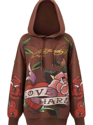 Bluza Ed Hardy brązowy