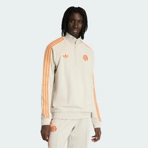 Bluza FC Bayern Originals z suwakiem do połowy długości Adidas