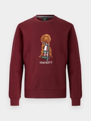 Bluza Hackett London bordowy