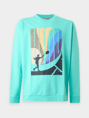 Bluza Head turkusowy