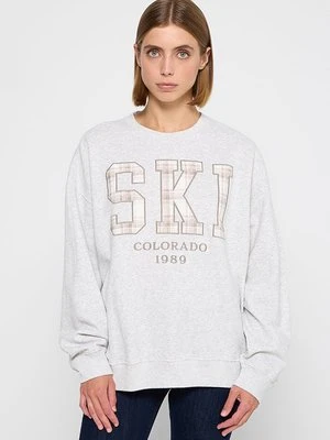 Bluza Hollister Co. jasnoszary
