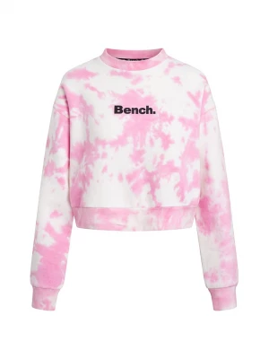 Bench Bluza "Janey" w kolorze różowo-białym rozmiar: 40