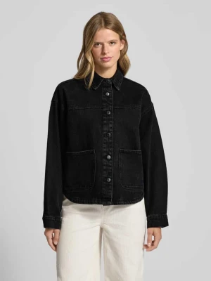 Bluza jeansowa o kroju relaxed fit model ‘KETTIE’ Noisy May