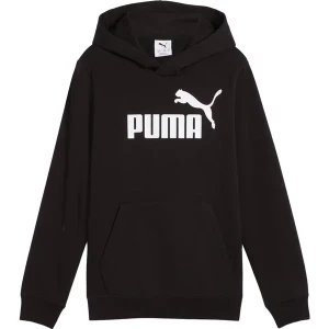 Bluza juniorska ESS No.1 Logo Hoodie Puma Czarny