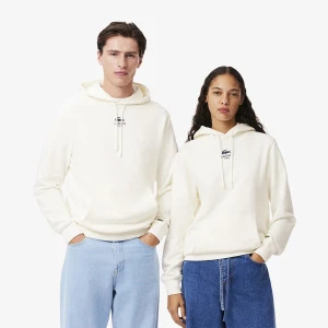 Bluza kangurka z nadrukiem Lacoste