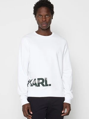 Bluza KARL LAGERFELD biały