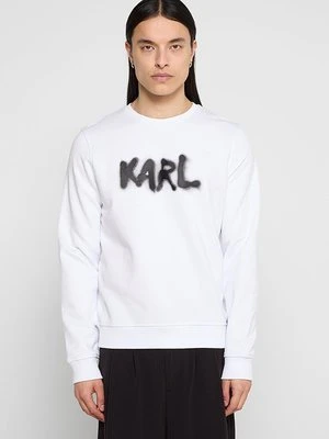 Bluza KARL LAGERFELD biały