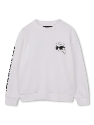 Bluza KARL LAGERFELD biały