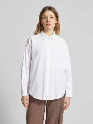 Bluza koszulowa o kroju oversized z mieszanki bawełny model ‘FANNI’ Vero Moda