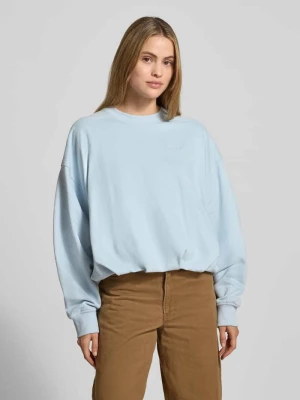 Bluza krótka z mieszanki bawełny model ‘C_EFEM_1’ Boss Orange