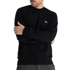 Bluza Lacoste Organic Brushed Cotton Sweatshirt SH9608-031 - czarna