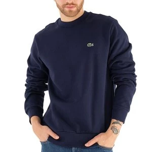 Bluza Lacoste Organic Brushed Cotton Sweatshirt SH9608-166 - granatowa