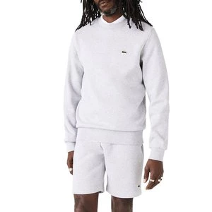 Bluza Lacoste Organic Brushed Cotton Sweatshirt SH9608-CCA - szara