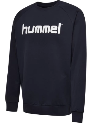 Hummel Bluza "Logo" w kolorze granatowym rozmiar: 152