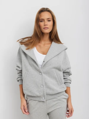 BLUZA LOREN SZARY MELANŻ L - Flawless