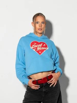 Bluza love motel niebieska Local Heroes