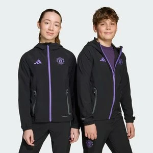 Bluza Manchester United Tiro 25 Competition Vis Tech Travel Kids Adidas