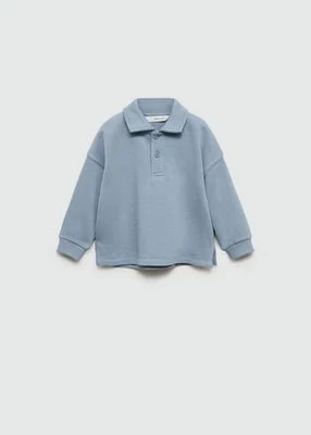 Bluza z kołnierzykiem polo MANGO BABY