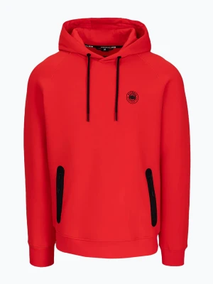 Bluza męska Pitbull Dogwood Hooded Sweatshirt fluo/red